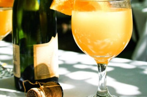 Classic Cocktail Bartender Recipe Mimosa